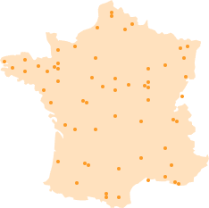 map distributeurs